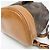 Mochila Montsouris MM Monograma Louis Vuitton para mulheres Marrom - vista 7