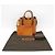 Borsa Tote Double Up di Tod's Marrone scuro Cammello - vista 2