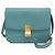 Céline Borsa a spalla in pelle Celine Classic Box Medium Blu chiaro
