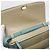Céline Borsa a spalla in pelle Celine Classic Box Medium Blu chiaro - vista 12