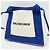 Borsa Cabas XS Balenciaga in blu navy Bianco sporco - vista 9