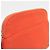 Pochette in cotone Hermès Bolide Mini 20 Arancione - vista 9
