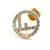 Orecchini Fendi con logo e strass Argento D'oro - vista 5