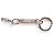 Hermès HERMES Clé Cheval Pendant Necklace Black Silvery - view 9