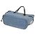 Borsa tote Neverfull MM in denim Epi Louis Vuitton Nero Blu - vista 2