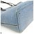 Borsa tote Neverfull MM in denim Epi Louis Vuitton Nero Blu - vista 4