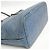 Borsa tote Neverfull MM in denim Epi Louis Vuitton Nero Blu - vista 5