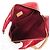 Borsa Summit Drive in Monogram Vernis di Louis Vuitton Rosso - vista 4