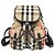 Zaino da donna Burberry ENFILD 81231011 Marrone Nero