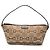 Barca Horsebit in tela stampata beige Gucci
