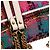 Borsa a spalla Gucci GG Marmont Tweed media rosa - vista 8