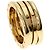 Bulgari Anello Bvlgari B-zero1 a 2 bande in oro giallo 18K D'oro - vista 6