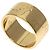 Gucci GG Icon Breite Ring Gelb