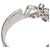 Timeless Chanel Barock-Diamantring aus 18K Weißgold Golden - Ansicht 6