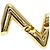 Bracciale charm Louis Vuitton LV Vault Upside Down #19 D'oro - vista 8