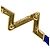 Bracciale charm Louis Vuitton LV Vault Upside Down #19 D'oro - vista 9
