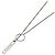 Collana Lariat in Oro Bianco 18K Gucci D'oro