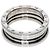 Bulgari Anello Bvlgari B-zero1 2-Band in oro bianco 18K D'oro - vista 4