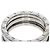 Bulgari Anello Bvlgari B-zero1 2-Band in oro bianco 18K D'oro - vista 8