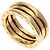 Bulgari Anello Bvlgari B-zero1 2-Band in oro giallo 18K D'oro