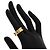 Bulgari Anello Bvlgari B-zero1 2-Band in oro giallo 18K D'oro - vista 5