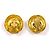 Vintage Gold Clip Ohrringe von Chanel Golden - Ansicht 2