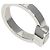 Anel Coração Happy Diamonds Chopard em Ouro Branco 18K - vista 5
