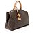 Borsa Grand Palais in tela Monogram Louis Vuitton Marrone - vista 2