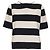 Top a Strisce Nero e Bianco Lanvin - Anni '10 Multicolore