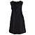Abito in seta Moschino con fiocco - Anni '10 Nero
