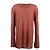 Balmain Distressed Langarm-T-Shirt - '10s Orange