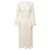 Besticktes Langkleid von Saint Laurent - 10er Jahre Weiß