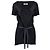 Maison Martin Margiela MM6 Maison Margiela Top Largo con Cinta - '10s Negro