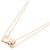 Collana Chanel Coco Crush K18PG Oro Rosa D'oro Metallico