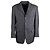 Blazer xadrez Gianfranco Ferré Studio - Anos 90 Cinza