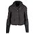 Giacca Moschino con gilet con zip - anni '10 Grigio