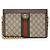 Borsa a spalla media Ophidia GG Supreme di Gucci Marrone Beige