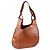 Bolso hobo de cuero Fay - Años 10 Castaño