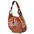 Bolso hobo de cuero Fay - Años 10 Castaño - vista 4