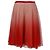 Valentino Garavani Falda A-line de tul ombré Red Valentino - '10s Roja - vista 3