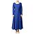 Céline Celine Vintage Langarmkleid - 2000er Blau - Ansicht 2