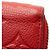 Portafoglio Clemence Monogram Empreinte Louis Vuitton Rosso - vista 8