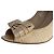 Décolleté asimmetriche con fiocco Fendi - '10s Marrone Beige - vista 6