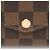 Portafoglio Sarah Damier Ebene Louis Vuitton Marrone - vista 7