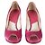 Miss Dior Escarpins Peep-Toe Dior - Années 10 Rose - vue 2