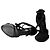 Le Silla Nieten-Ankle-Strap-Sandalen - '10s Schwarz - Ansicht 4