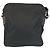Bolsa mensageiro em nylon e couro Prada com logo triangular Tessuto Preto - vista 2