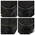 Bolsa mensageiro em nylon e couro Prada com logo triangular Tessuto Preto - vista 3
