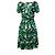 Blumarine Midi Grünes Blumen Kleid - 10er Jahre - Ansicht 2