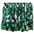 Blumarine Midi Grünes Blumen Kleid - 10er Jahre - Ansicht 5